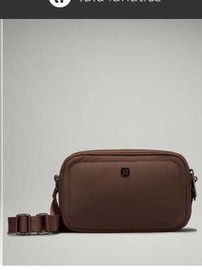 lululemon athletica Brown Earth Crossbody Camera Bag